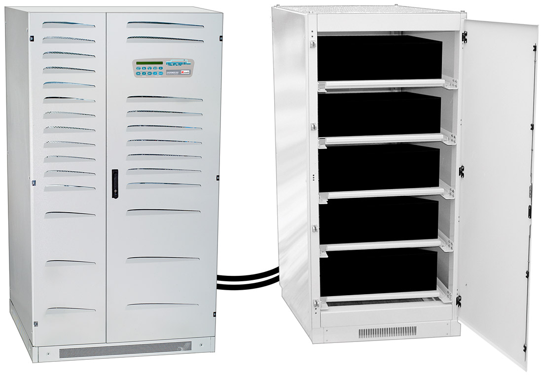 ИБП большой мощности N-Power Evo 200 кВА с внешним батарейным кабинетом